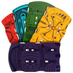 Sci-fi Health Trackers, 5-pack